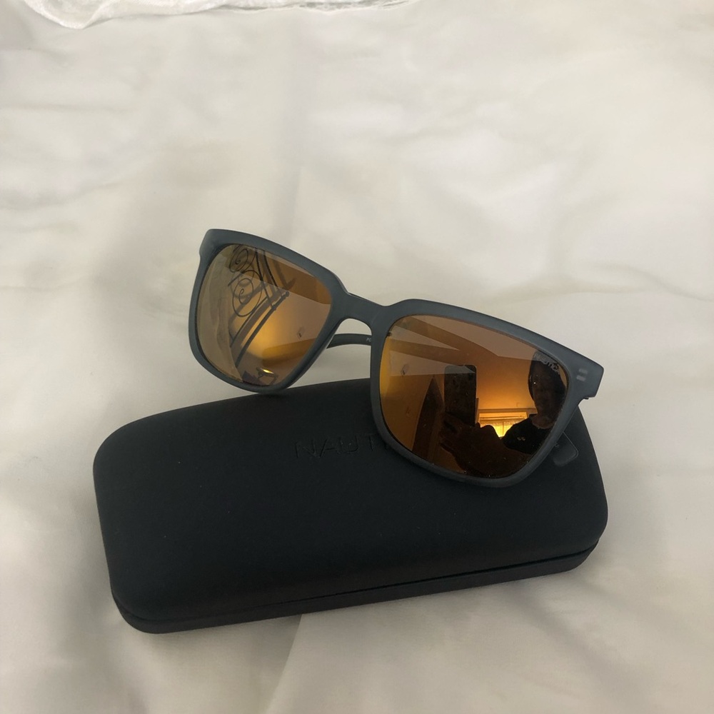 Nautica polarized mirrored sunglasses